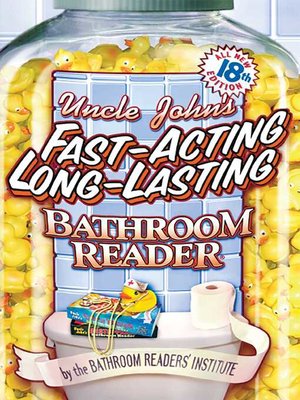 cover image of Uncle John's Fast-Acting Long-Lasting Bathroom Reader